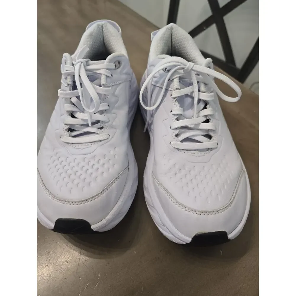Size 9.5- Hoka One Womens HOKA Bondi SR White W